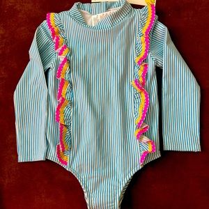 Never worn mini boden swimsuit 18 to 24 months